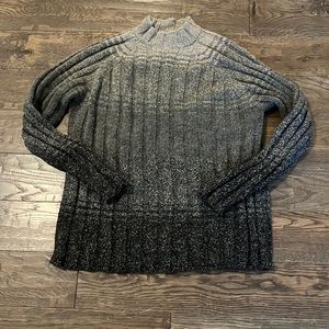 Joseph & Lyman Mens Grey Wool & Alpaca Sweater